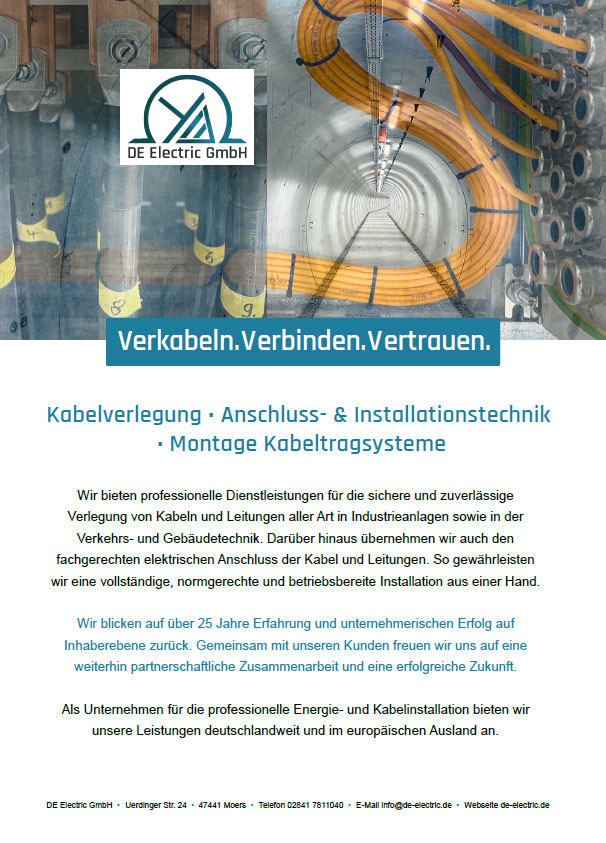 Preview - Firmeninfo De Electric GmbH Kompakt